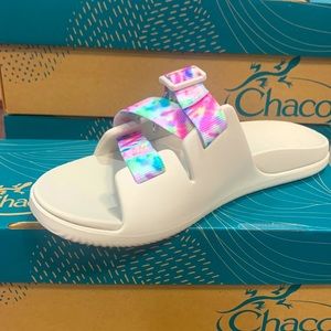 Chillos light tie dye slide